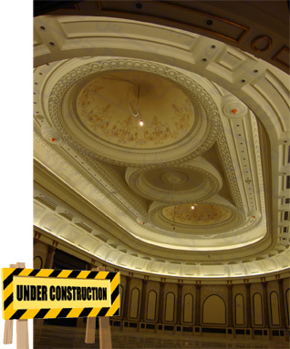 MCDR GF Hall Under Construction